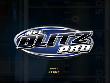 NFL Blitz Pro screen shot title